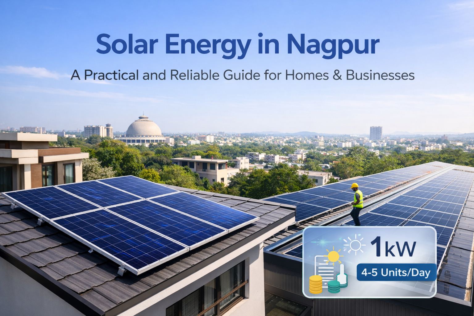 Solar Energy in Nagpur: A Practical and Reliable Guide for Homes & Businesses