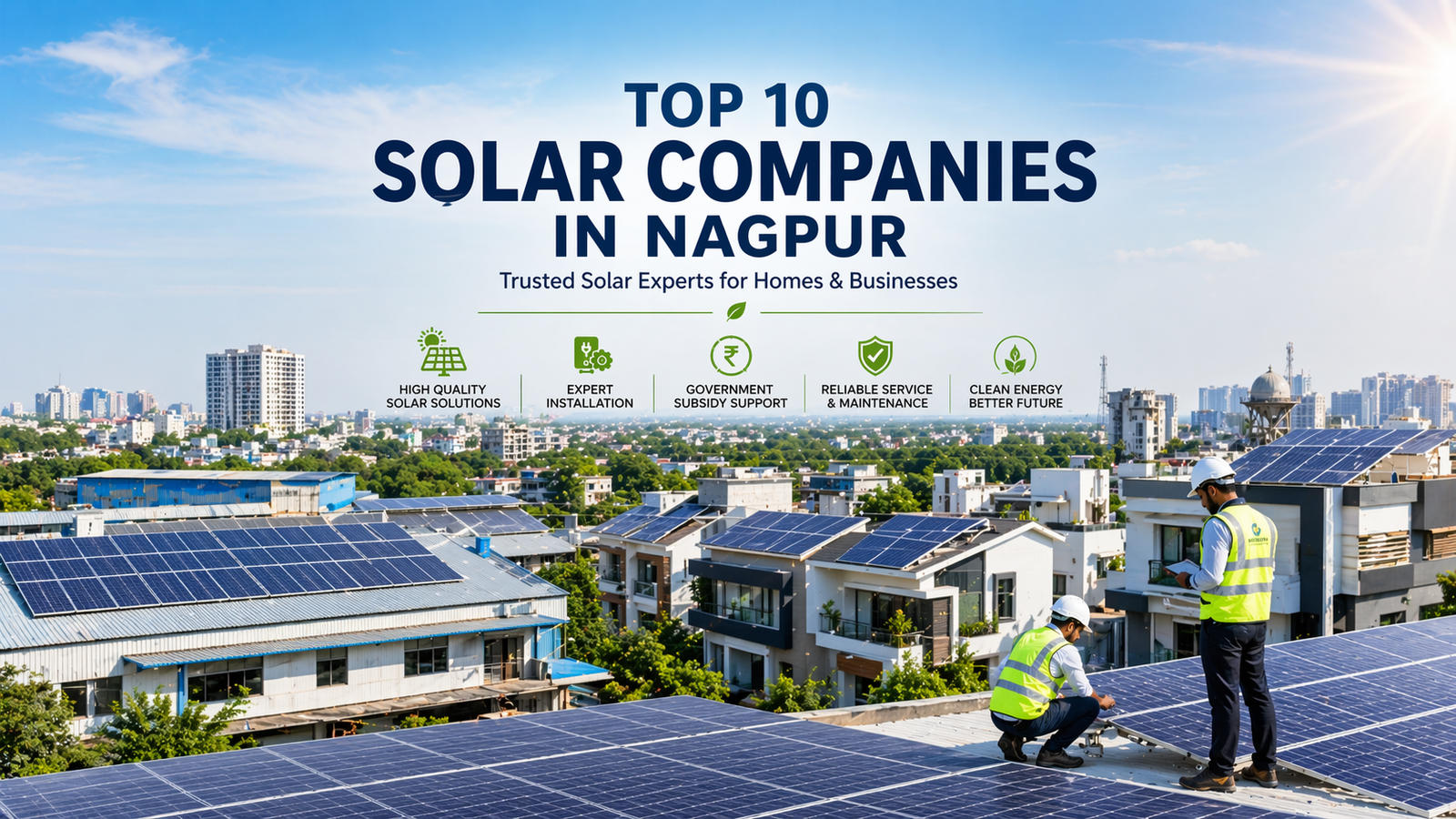 What Are the Top 10 Solar Companies in Nagpur?